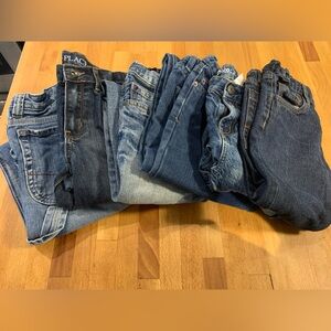 Boys size 8 Denim Jeans - 6 pairs